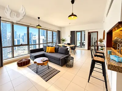 Fully Furnished | Burj Khalifa and Fountain views