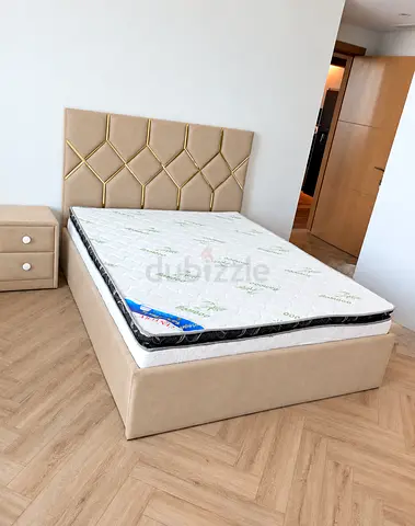 Brand new queen size bed with medical mattress