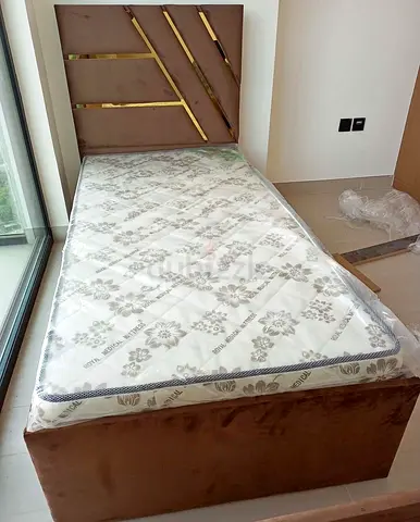 Single bed frame with mattress - good condition