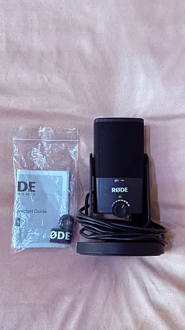 Rode NT-USB Mini Desktop Microphone with Stand and Pop Shield