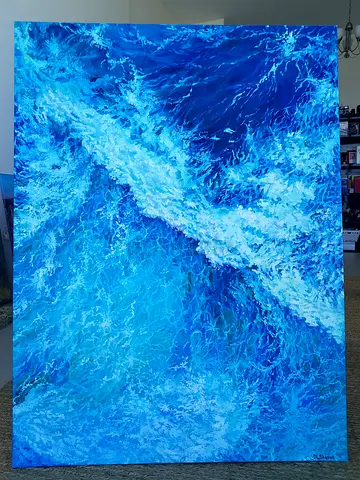 #Di_SHAYKH: TAKE ME AWAY original OIL painting handmade