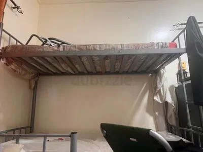 Metal Bunk Bed for Sale with 2 Mattresses
