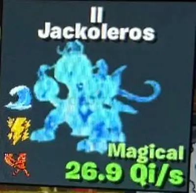 II Jackoleros - Magical 26.9 Qi/s (Game Screenshot)