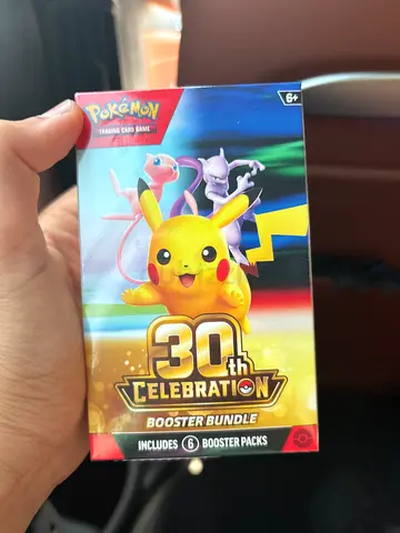 Pokémon TCG 30th Celebration Booster Bundle (6 Booster Packs) - Sealed