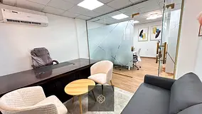 500 SQFT FULLY FURNISHED OFFICE FOR RENT NEAR BURJUMAN METRO, DUBAI