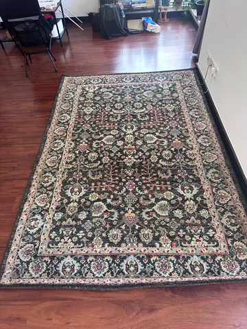 Traditional Persian-style area rug - 2.5 x 1.6 m (approx), good condition