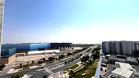 Canal and Sea World View | 3BR+Maid | High Floor