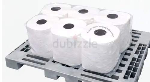 Kitchen Maxi Big Tissue Rolls 2 Ply 650 GSM Made in UAE - Pack of 6 Rolls Let's Go dubizzle.com |