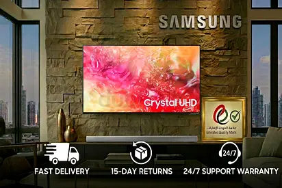 Samsung 55 inch 4k Crystal UHD smart TV - , Excellent Condition