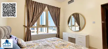 Fully Renovated Furnished 2 BHK with Parking | Fortune Residency, Ajman