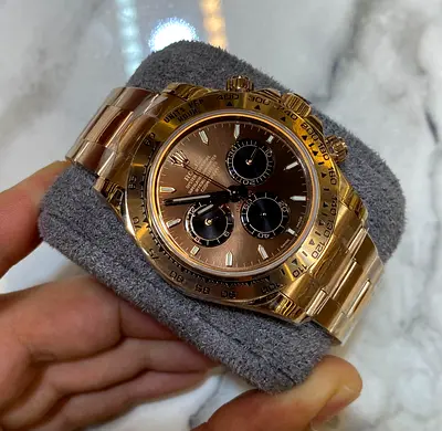 Rolex Cosmograph Daytona (commonly referenced as Ref. or the updated Ref. crafted in 18-Super master