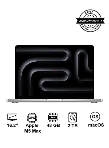 Macbook pro m5 max 16 48 2tb Silver