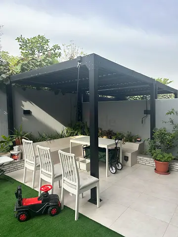 Pergola 3x3 Aluminium  garden shade