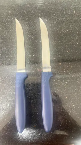 Set of 2 small kitchen knives / paring knives