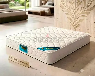 Cotia Damask Comfort king size 180x200cm spring mattress