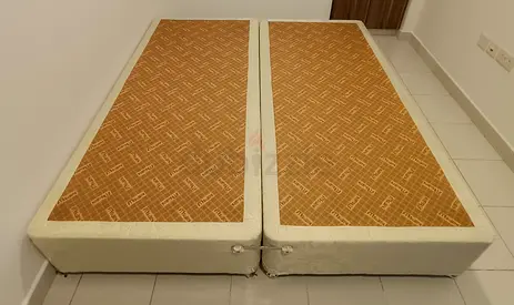 2 single divan bed bases (two separate bases) - great condition