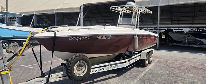 Boat + trailer without engines