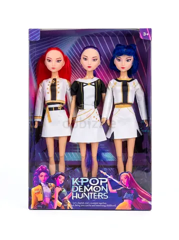 K-Pop Demon Hunters 3-Piece Doll Set