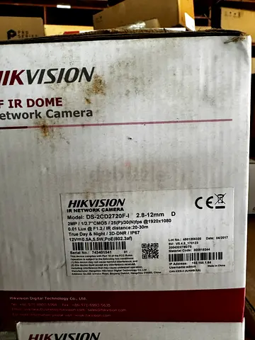 Hikvision DS-2CD2722FWD-I varifocal dome network camera