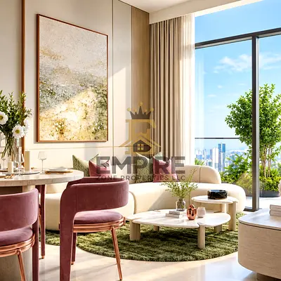 High-Floor Furnished Apartment | 50/50 Payment Plan | Near Metro