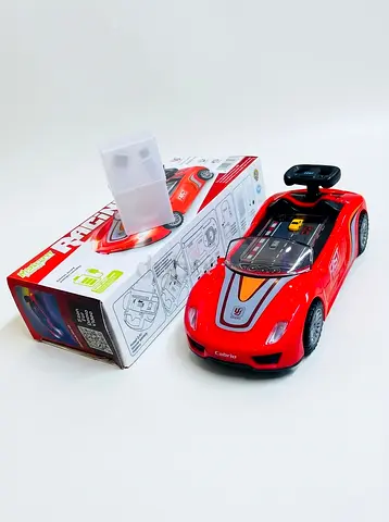 Interactive 2-in-1 Racing Car Toy Simulator with Lights