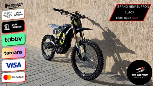 SURRON BRAND NEW BLACK SURRON LIGHT BEE X 2026 WITH 1 YEAR WARRANTY FOR SALE