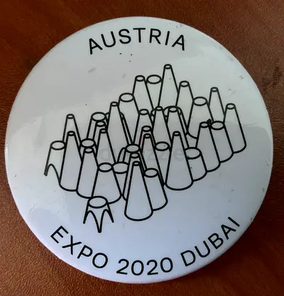 LUXURY EXPO 2020 BADGE (AUSTRIA)