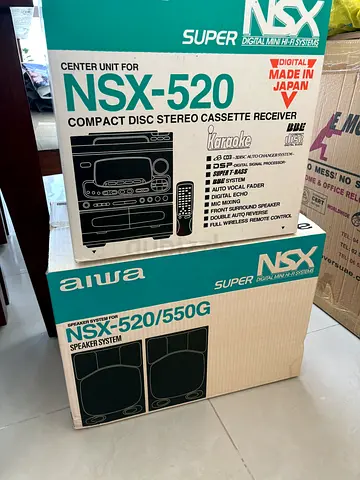 Brand New Vintage Aiwa CD and Cassette Player