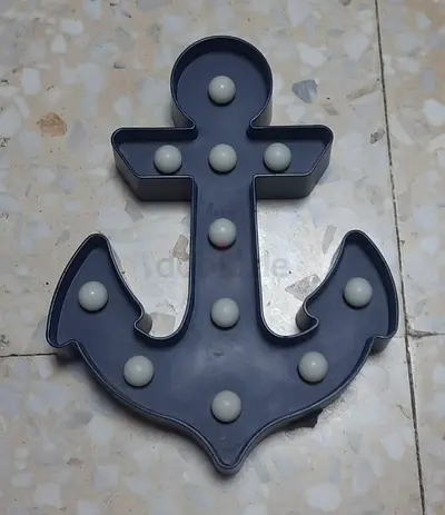 Anchor-shaped LED Light - Brand New