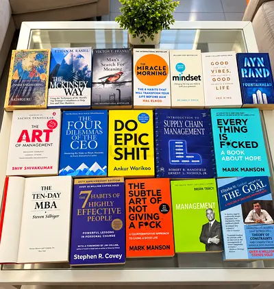 Collection of 20 Business, Self-Help & Management Books