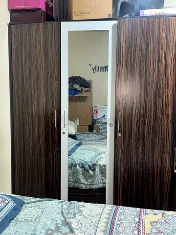 I want to sale Urgently Bed with Cupboard and Dressing table is free