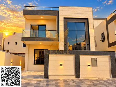 Villa for Sale in Al Helio, Ajman | 4 Bedrooms & 2 Halls | Registration Fees Included