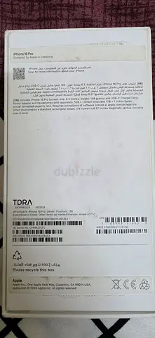 Iphone 16 pro 1TB