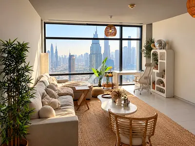 Unfurnished | High Floor| Burj View | No Balcony