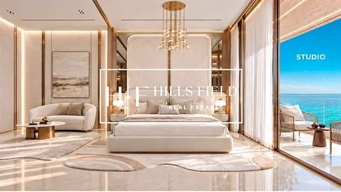 Branded Waterfront Studio | Fully Furnished | Lifetime Free Yacht Access | 10% ROI | 4% DLD Waiver