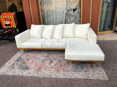 West Elm Newport feather 🪶 filled L Shape Sofa