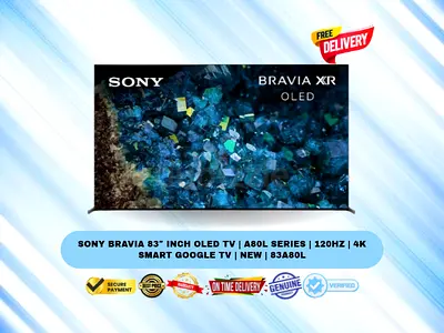Sony BRAVIA 83″ Inch OLED TV | A80L Series | 120Hz | 4K Smart Google TV | New | 83A80L
