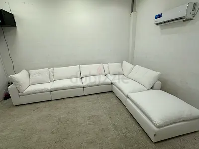 Marina home white luscious cloud sofa