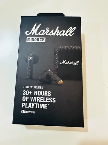 Marshall Minor IV True Wireless Earbuds - Brand New in Box