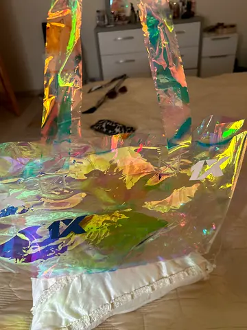 Woman bag for beach