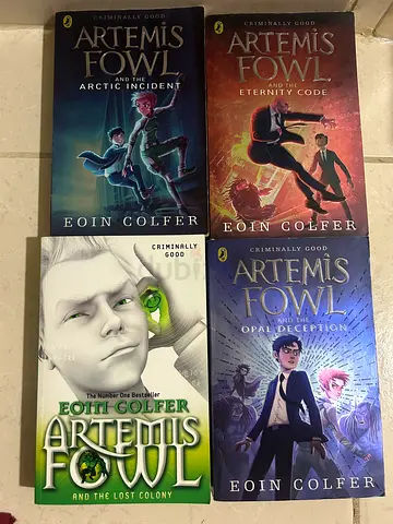 Artemis Fowl Books 2-5 Paperback Collection by Eoin Colfer (4 Books)