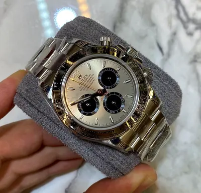 Rolex Cosmograph Daytona "Ghost" (Referencecrafted in 18-Super master quality cling factory Swiss ma