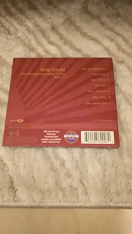 Limp Bizkit - The Unquestionable Truth CD