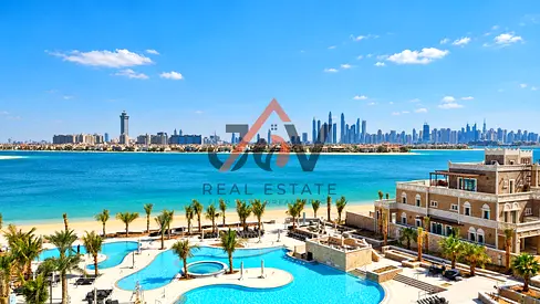 Full Sea View | Two Beds + Maids | Vacant Now
