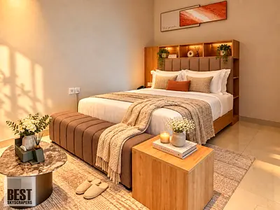 Furnished Studio | Tranquil Wellness Tower | Balcony & City View