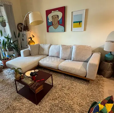 West Elm Newport feather 🪶 filled L Shape Sofa