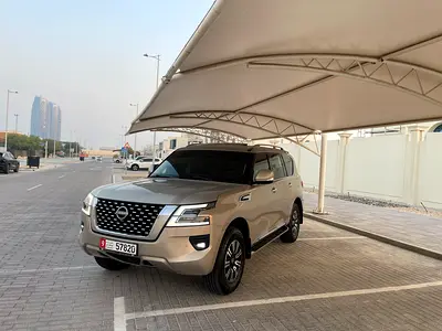 2022 Nissan Patrol SE Titanium GCC Specs نيسان V6 نظيفة جداً صبغ وكالة