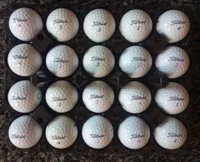 Titleist GradeA Condition Golf Balls (Pack of 20)