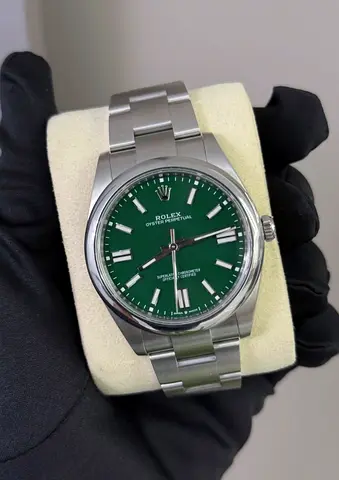 Rolex Oyster Perpetual Green 1/1 SC