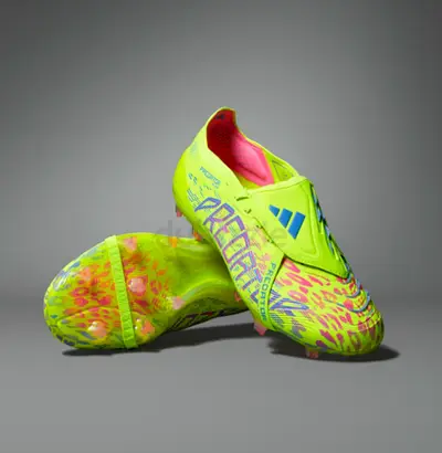 Adidas Predator Football Boots - Bright Yellow Size (US 8)